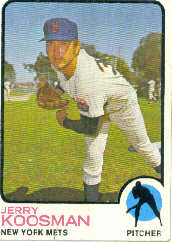 1973 Topps Baseball Cards      184     Jerry Koosman